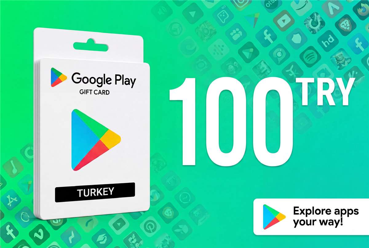 🎁 Подарочная карта Google Play — Официальный код ⚡

💳 Официальная подарочная карта Google Play на 100 Лир. Доставка кода в личные сообщения 📩. Подходит для покупок в... Google Play